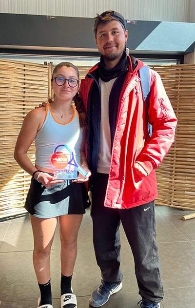 Ania Pérez campeona infantil en el VTT del Sporting