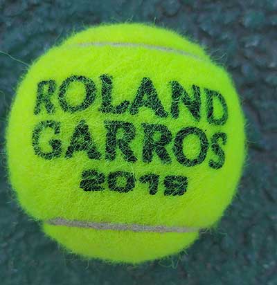 bola oficial de Roland Garros