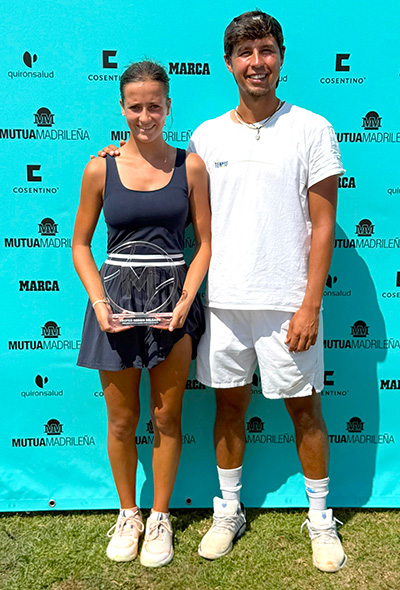 Natalia Ortega,torneo Mutua sub 16 de Santander