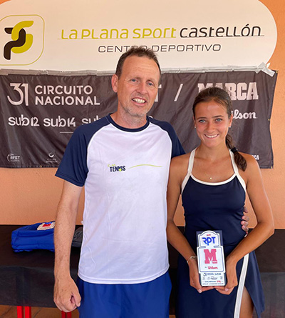 Natalia Ortega en el Torneo Marca de CT Castellón