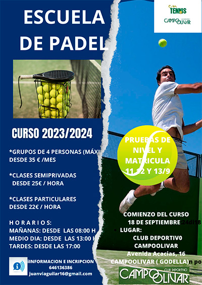 Torneo interescuelas CnTennis