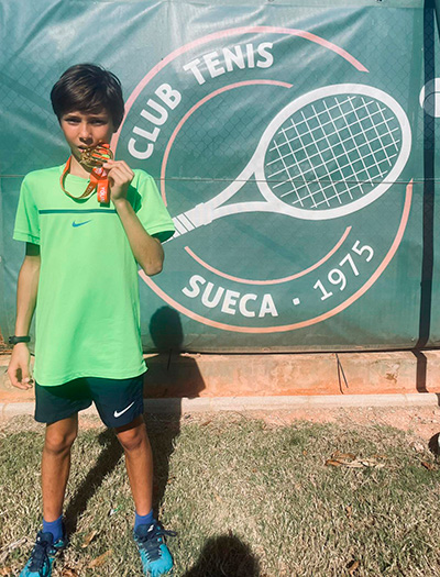 Álvaro Salvador Benjamín subcampeón en el torneo Ciudad de Castellón