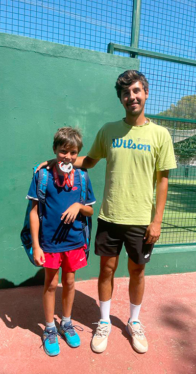 Alvaro Salvador primera final en benjamines