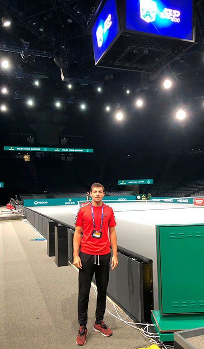 Bernabé Zapata Máster 1000 de París Bercy