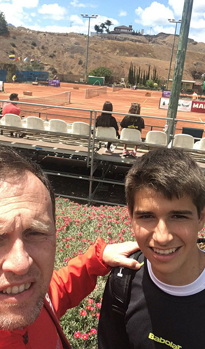 José María Gómez en el ITF