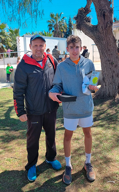 Vicente Quevedo Campeón Cadete