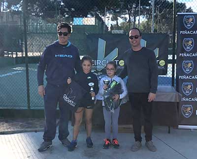 Yaiza Borderia subcampeona Benjamín